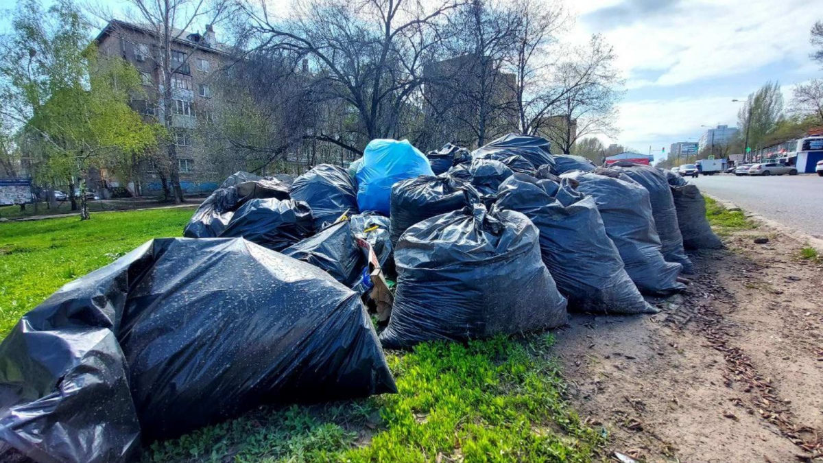 Вывоз и утилизация мусора после субботника в Донском в октябре