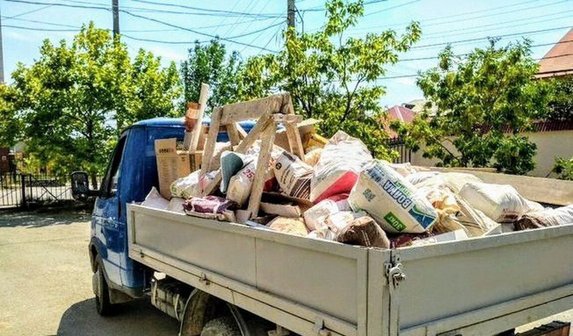 Вывоз мусора Газелью в Донском в октябре