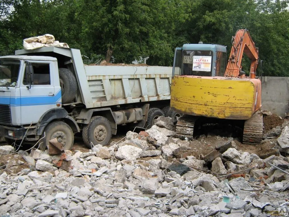 Вывоз бетонного боя и утилизация в Донском в октябре