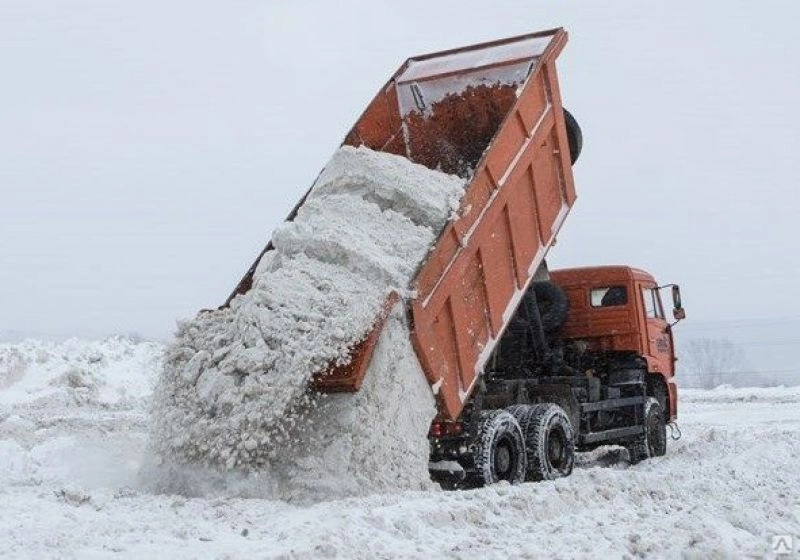 Вывоз снега самосвалами в Донском от ПроМусор - КАМАЗ, ЗИЛ, цена от 3040 руб